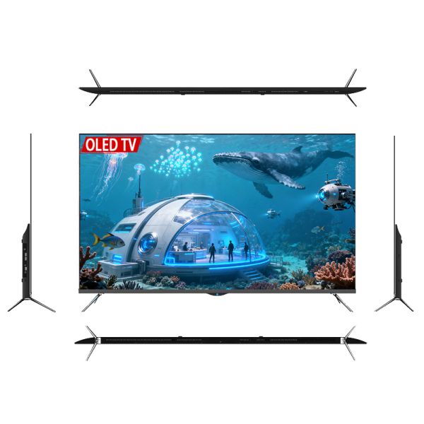 4K OLED Smart TV 50 pouces Qled Smart Tv 65 pouces ATV DTV DVB-T2 S2 FHDTV UHDTV