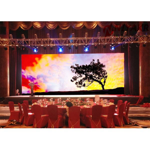 Éclat d'intérieur de 1000 lentes de P1.923 HD de mur visuel sans couture d