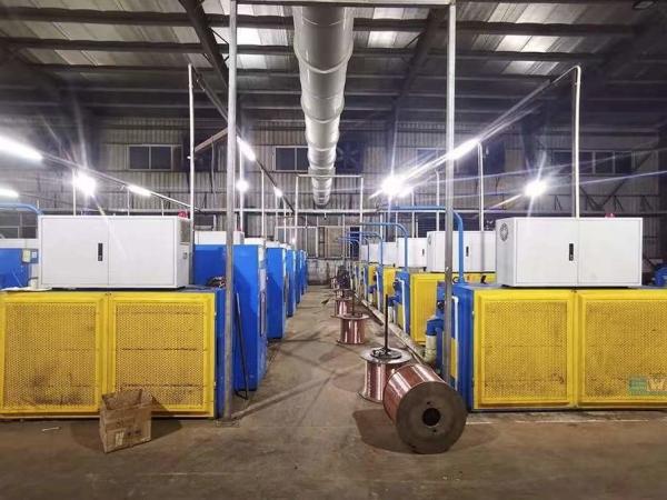 Spray Type 300mm Automatic Coiler Copper Wire Drawing Machine