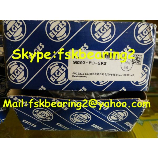 ELGES Spherical Plain Bearing GE80-FO-2RS 80mm x 130mm x 75 mm