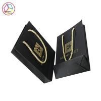 Característica reciclable de papel negra amistosa Eco de los bolsos de compras de Eco - amistoso