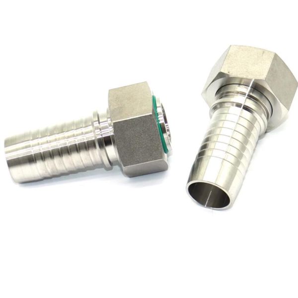 Cut Through Stainless Steel Hydraulic Hose Fittings Female Male Thread Fittings at 20411