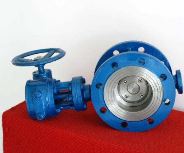 Zero Leakage Triple Eccentric Butterfly Valve , Metal Seal Flange Type Butterfly Valve