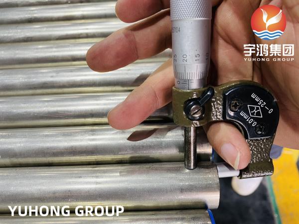 Tube sans soudure ASME SB167 Inconel 600 résistant à la fissuration par corrosion sous contrainte due aux chlorures pour réacteurs d'hydrogénation