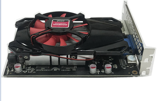Многоэкранная видеокарта AMD Radeon R7 350 2 ГБ DDR5 128 бит DVI HD VGA