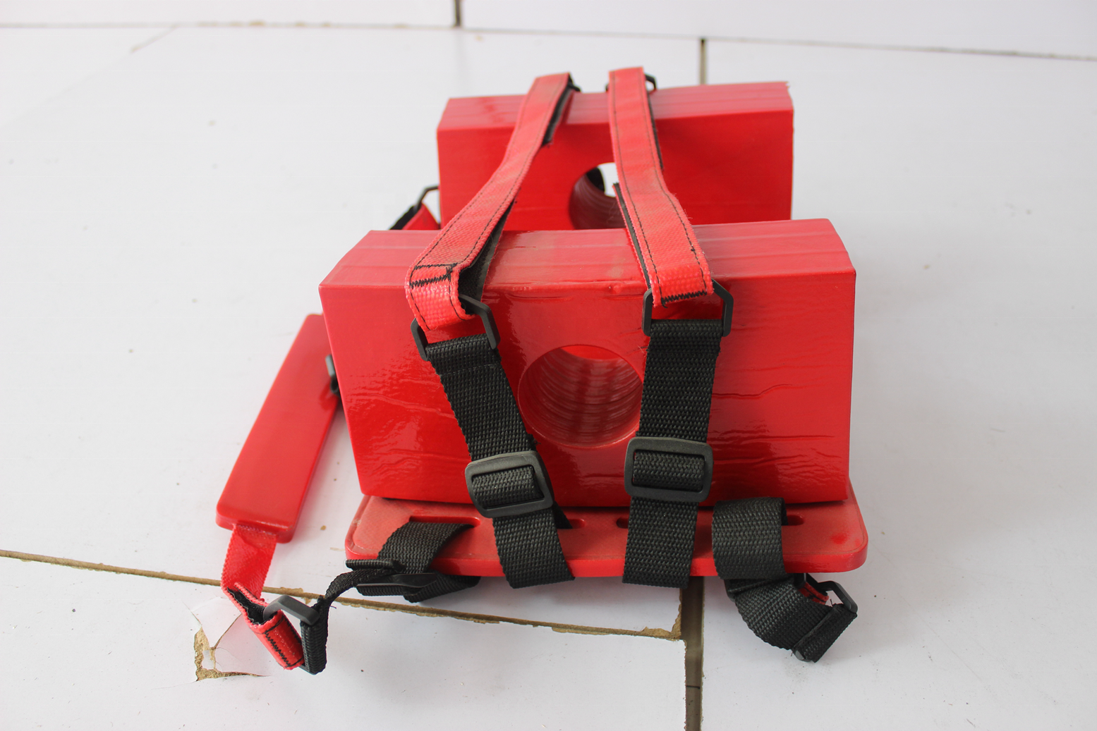 560MM Emergency Rescue Stretcher Foam Spine Board With Head Immobilizer