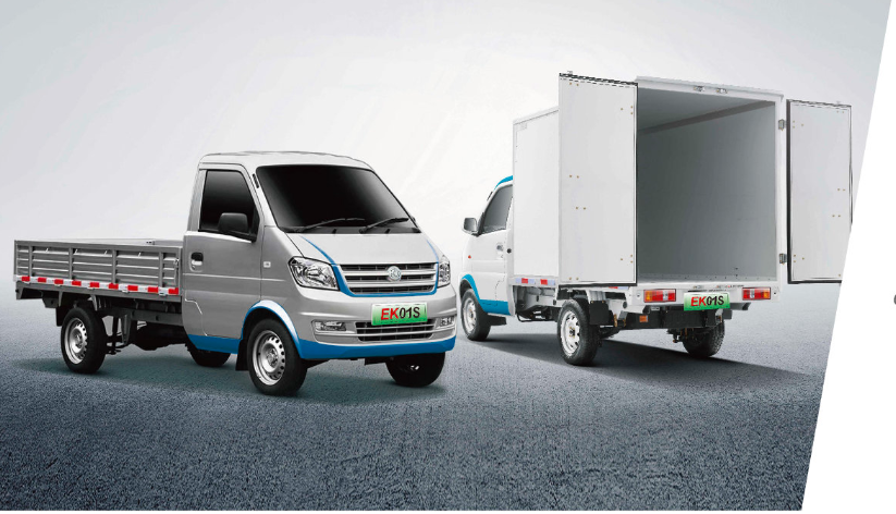 Китайский бренд электрический мини-грузовик с Van Ruichi Ek01s грузоподъемность 720 кг 6cbm контейнер, чисто электрический грузовик