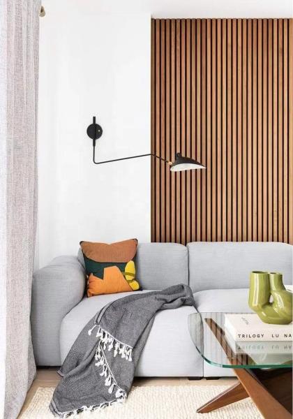 Panneaux muraux en ardoise en bois acoustique avec mousse pour la décoration des murs intérieurs,appropriés pour le salon, la chambre, la cuisine et les bureaux