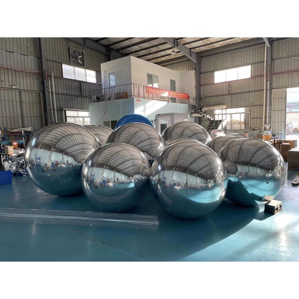 Дешевый гигантский светящийся шар ПВХ надувный отражающий шар /надувный шар зеркальный шар /надувный рождественский зеркальный шар