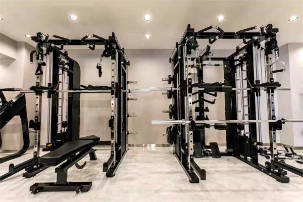Commercial All-In-One Smith Machine entraîneur de force multi-fonctionnel complet pour le gymnase à domicile