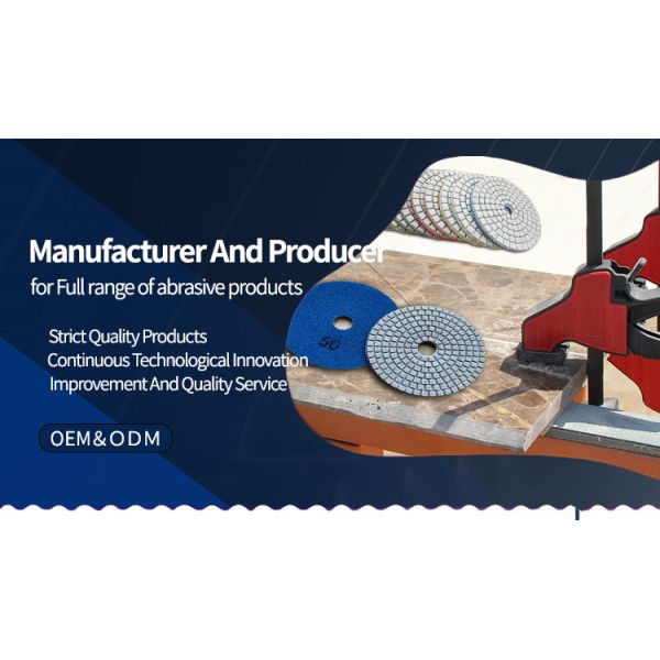 4 Inch Diamond Polishing Pads with 5/8