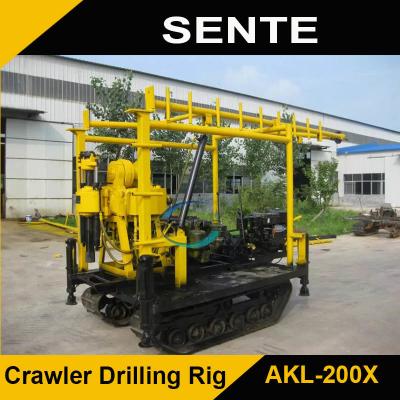 Crawler type AKL-200Y hydraulic core drilling rig