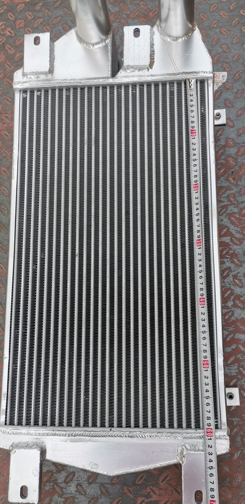 Собрание Intercooler тележки экскаватора SANY 215-8 370*595mm