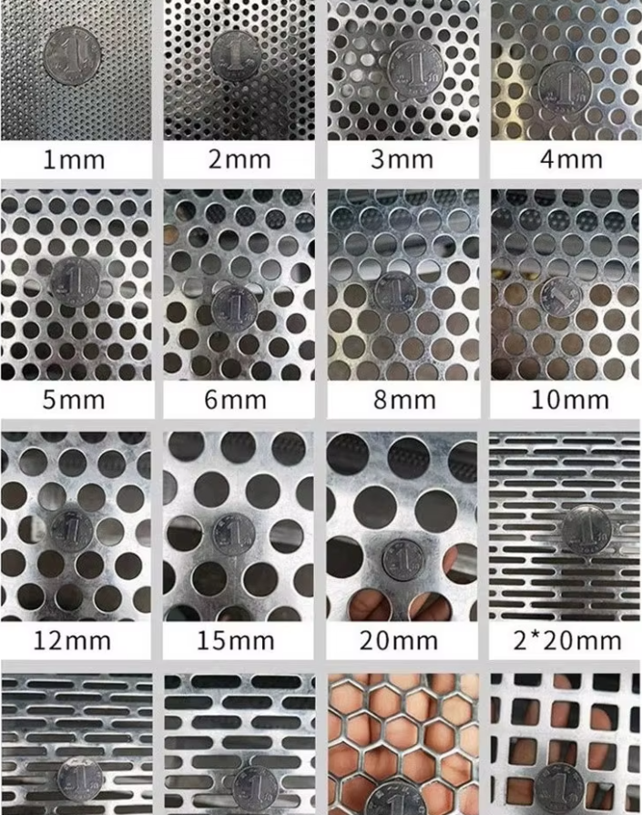 Stamping Decorative Punching Metal Punch Plate Customized In Any Shape & Size