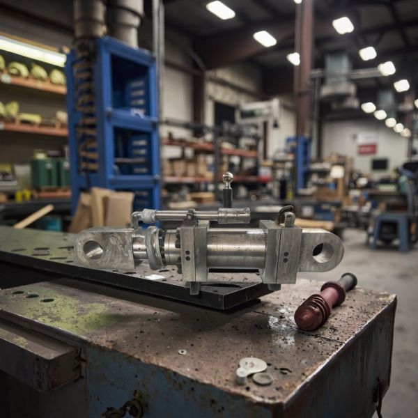 Custom 220 760-285 Hydraulic Cylinder For Metallurgical Engineering Transmission Side