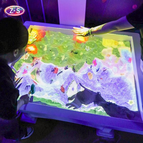Durable Laser AR Sandbox Teaching Geography Interactive Projection Sandbox