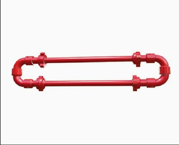 Forging Oilfield High Pressure Manifold Alloy Hose Loops For Oilfield Cementing