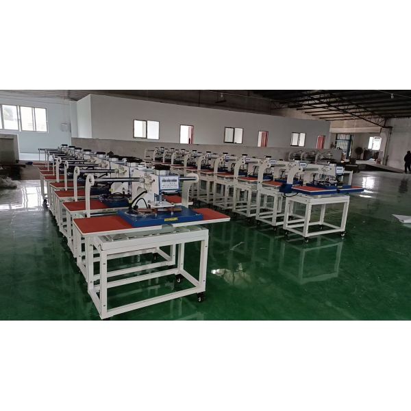 Slide-Up Double Station Pneumatic Large Format Sublimation Heat Press Machine 40x60cm
