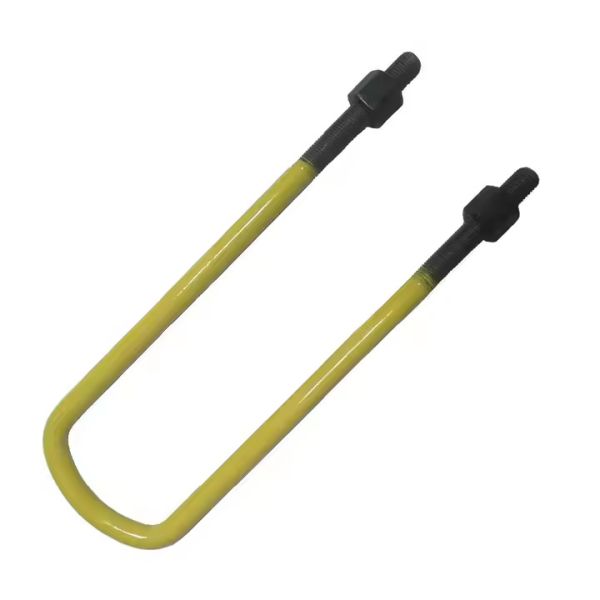 Color de electroplataje Clampada de tubería tipo U de zinc Clampada U de plomería Negro