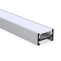 Extrusions en aluminium de bande argentée de LED pour le matériel de l'alliage d'éclairage de LED 6063