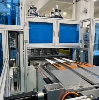 30KW machine trapézoïdale à haute fréquence à ultrasons pour la production automatisée de sacs trapézoïdaux de coton primaire XL-8006