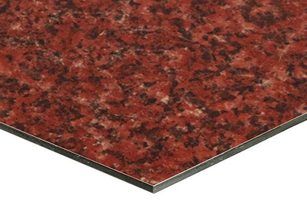 Exterior Antibacterial Board / AD Board Aluminium Stone Wall Cladding Panels