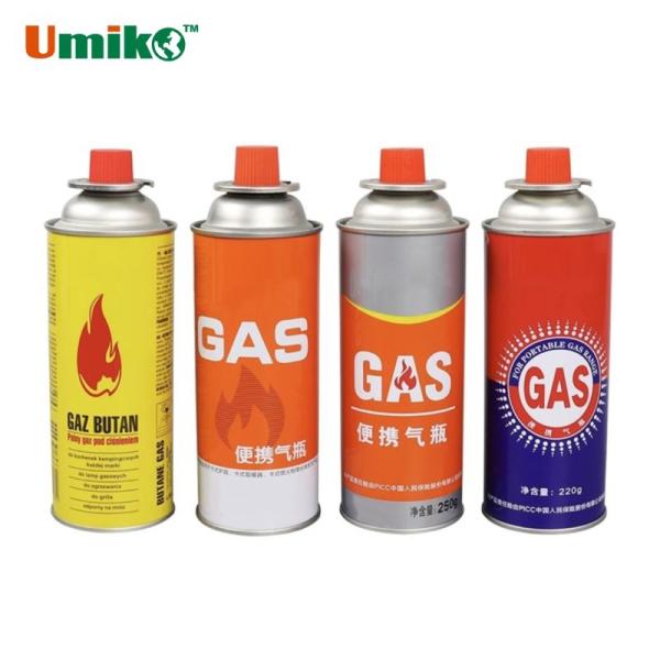 Eco Friendly Butane Fuel Gas Canisters Gas Butane Can For Camping And Cooking