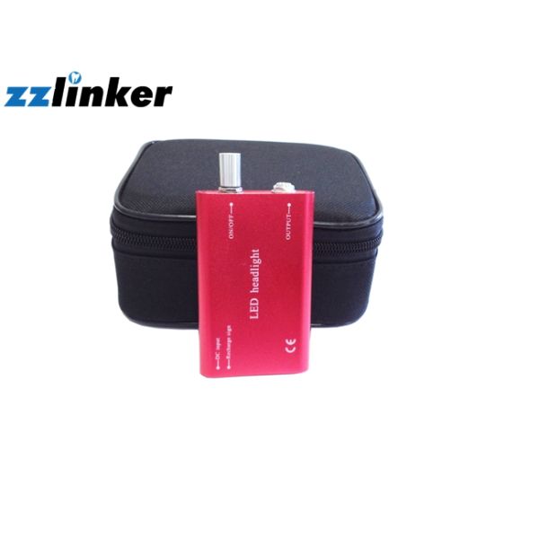 Cordless Adjustable Dental Loupes With Light Aluminum Material Battery Color Optional