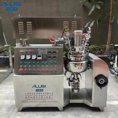 SUS316 Small Capacity Toothpaste Making Machine Vacuum Mixing Emulsifying Mixer