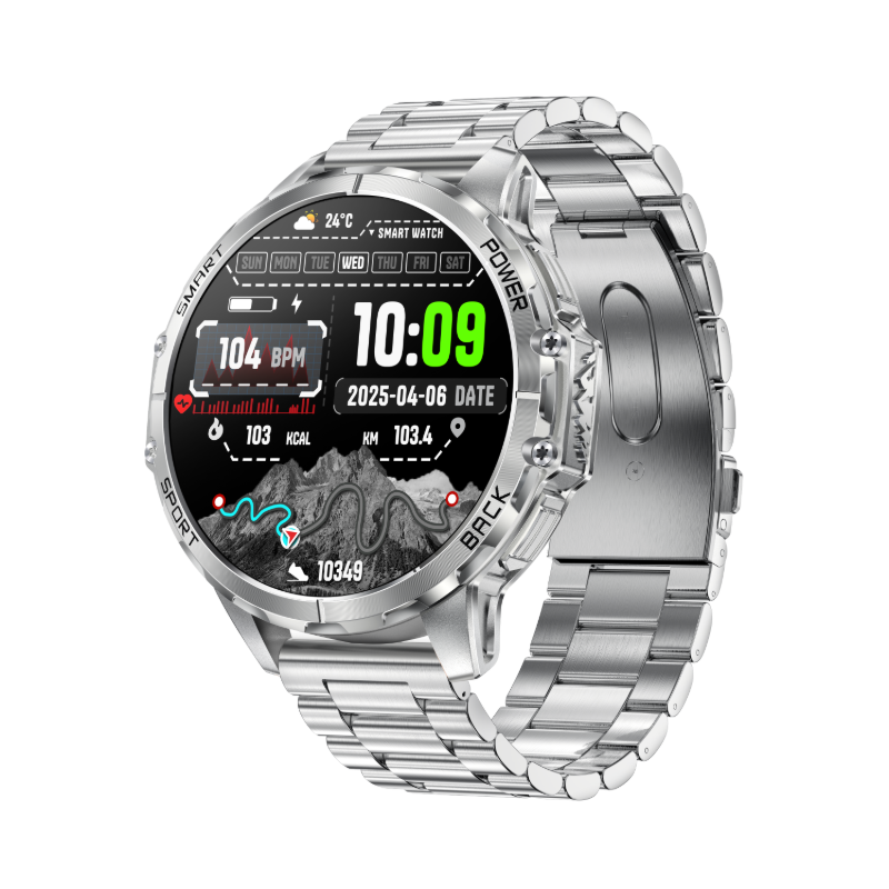 K77 Android Smartwatch for Call IP67 Waterproof IPS Fitness Tracker Heart Rate Monitor Sleep Tracker Multi-Sport Men Women