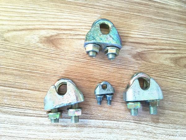 DIN 1142 Standard Wire Rope Clamp / Wire Rope Clip Fit Wire And Cable