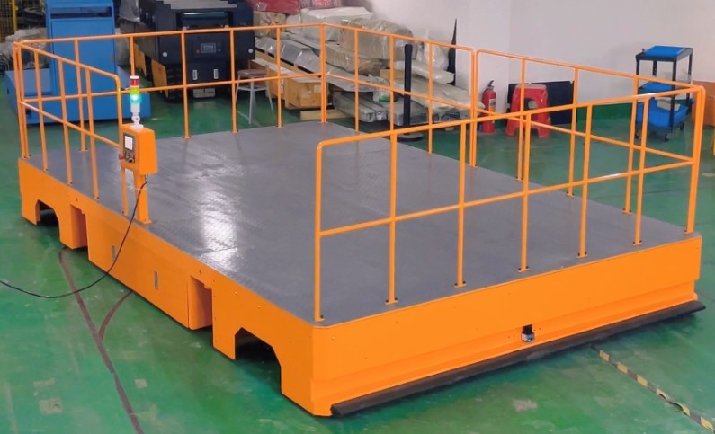 10T автоматизировало направленное дистанционное управление тележки переноса AGV рельса корабля