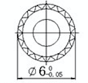 1 Pole 12 Position Carbon Composition Potentiometer 26mm Band Selector Rotary Switch
