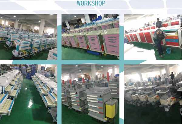 Hospital Patient Cart Medicine Trolley