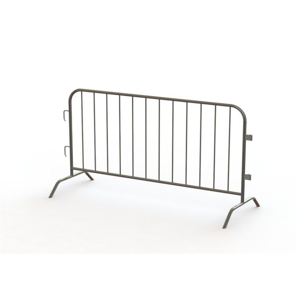 sports portable US standard white powder coating crowd control barriers