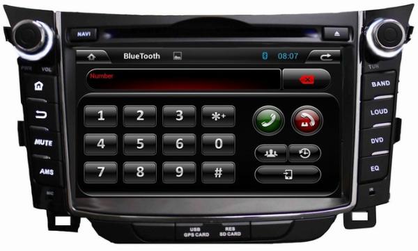 Ouchuangbo Android 4.2 DVD GPS Navi For Hyundai I30 2011-2013 Bluetooth iPod AUX 3D PIP UI TV Radio Player OCB-7028C