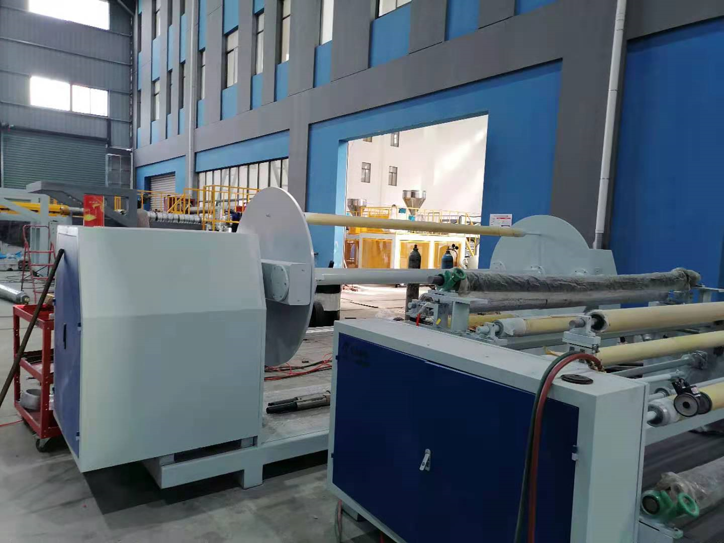 Фильм бросания штранг-прессования 3 3 Co слоя подвергает Hdpe механической обработке pe изготовителей