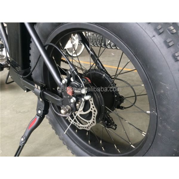 Advanced Disc Brake Folding Fat Tire E-Bike 20 4.0 Electric Bicycle with 23kg Weight