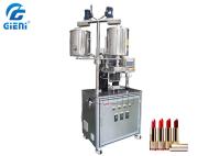 Réservoir semi automatique de machine de remplissage de rouge à lèvres de 6 becs SUS304 double
