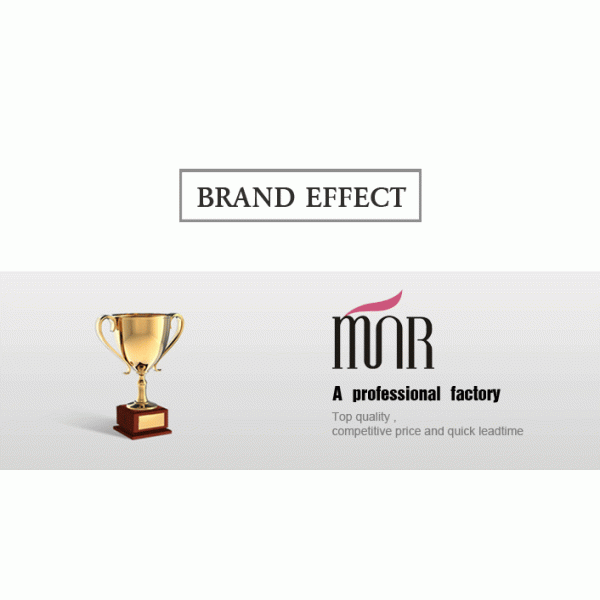 Bicolor Flower Shapes Powder Flat Top Kabuki Brush Plastic Handle