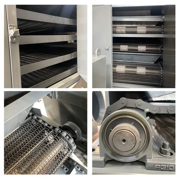 Continuous Operation Mesh Belt Dryer for Uniform Drying with Energy Efficiency in Food and Chemical Industries