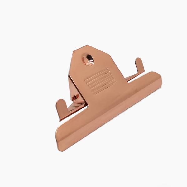 Color Office Stationery Check Pattern Big Binder Clips 120mm For Clipboard JC-143
