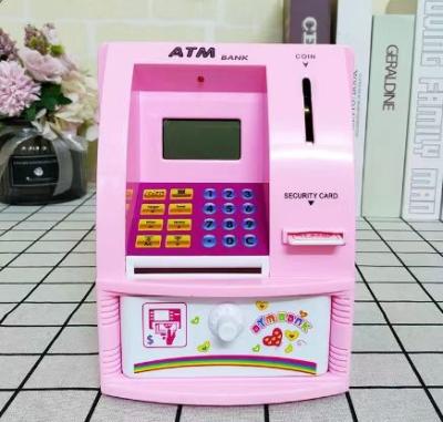 moedas de contagem digitais materiais cor-de-rosa do Abs ou azuis ou muitas das cores da venda quente do atm seguras para crianças