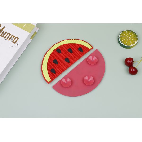 Beauty Tools Silicone Makeup Bowl Cosmetic Cleaner Watermelon Brush Cleaning Pad