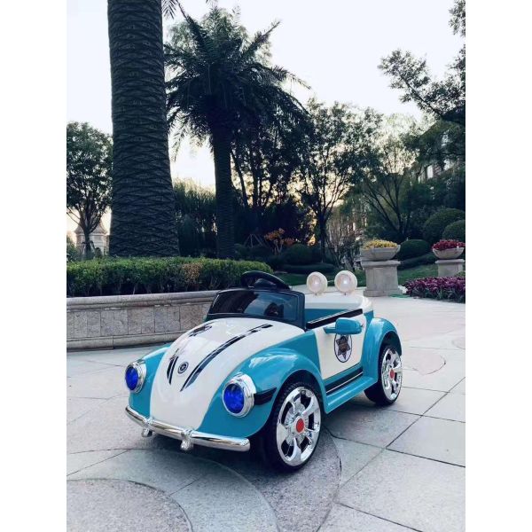 Escarabajo de los niños de paseo eléctrico en el coche 4 ruedas Princesa rosa cartón tamaño 101 * 54.5 * 33CM