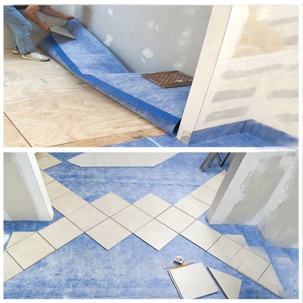 1.2m Width Bathroom Floor Waterproofing Membrane PE PP Polymer Liner For Basement