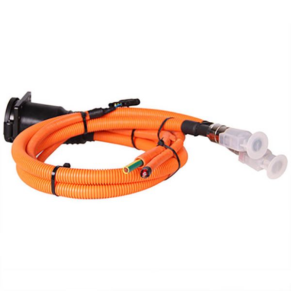 Length 2000mm Custom Wire Harness Cable With DC Charging Socket