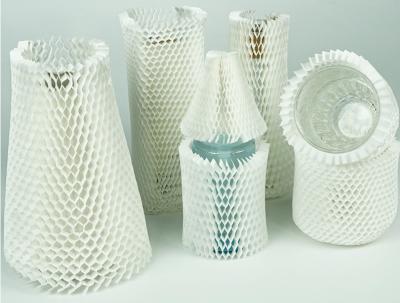 Recyclable Honeycomb Wrapping Paper Protective Cover Biodegradable Kraft Paper Mesh Cover