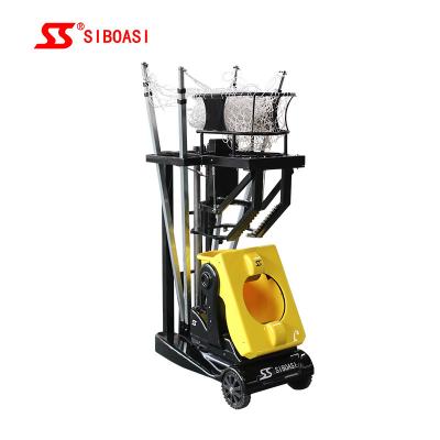 Máquina automática do tiro de um basquetebol de 180 graus com controlo a distância & ajuste da velocidade para o treinamento de jogo