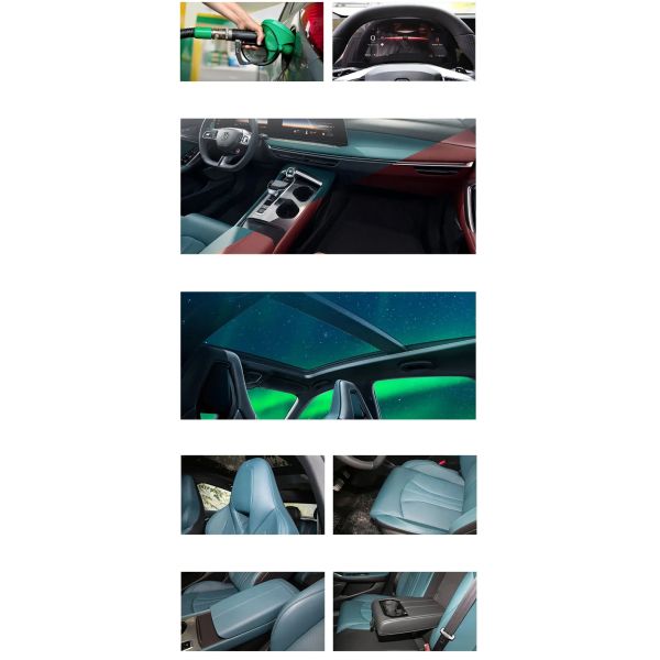 Electric Fuel 2023 1.5t Mg 7 Comfort Version Of Gasoline Car With ESC Luxury 210km Car